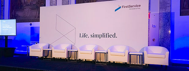 Tailored Hospitality Services for upscale top tier event at FiDi Banking Hall in NYC